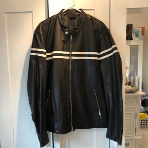 VINCE Men’s leather jacket
